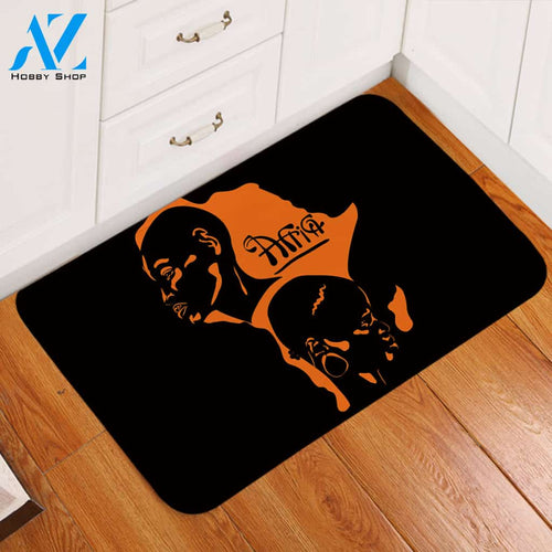 Human Of Africa Door Mat