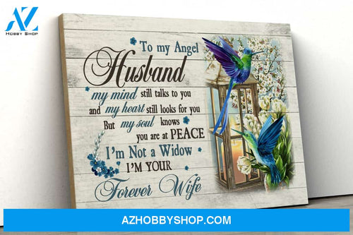 Humming Bird Forever Wife Matte Canvas (1.25