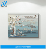 Hummingbird - A Fallen Limb - Canvas Wall Art