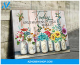 Hummingbird Amazing Canvas Wall Art