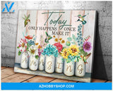 Hummingbird Amazing Canvas Wall Art