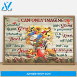 Hummingbird Cardinal Animals Sunflower I Can Only Imagine Glory Stand Heart Jesus Still Poster Canvas Wall Decor Visual Art