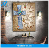 Hummingbird Be Still Wall Art Canvas Prints