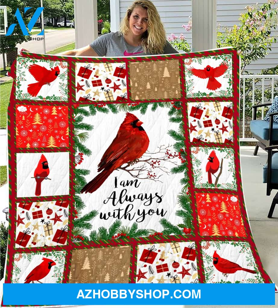 Hummingbird Quilt blanket- I am always with you