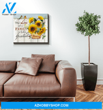 Hummingbird Blessing Canvas Wall Art