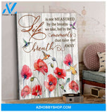 Hummingbird Breath Away Canvas Wall Art