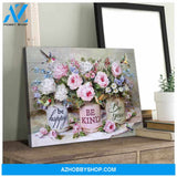 Hummingbird Canvas Be happy Be kind Be you Wall Art Decor