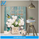 Hummingbird Canvas -Hanging Art For Living Room