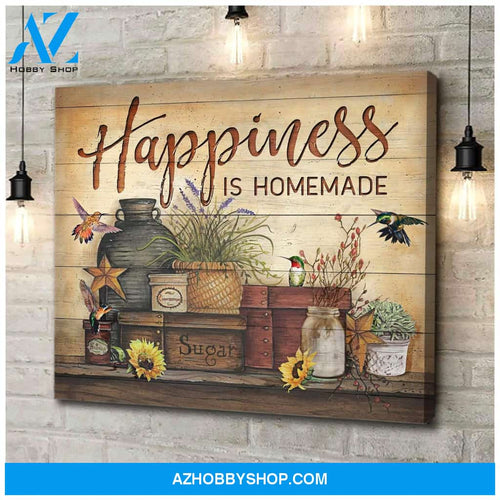 Hummingbird Canvas -Hanging Art For Living Room