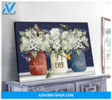 Hummingbird Canvas Happily Ever After Wall Art Decor