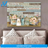 Hummingbird Canvas Let it be something good Wall Art Decor