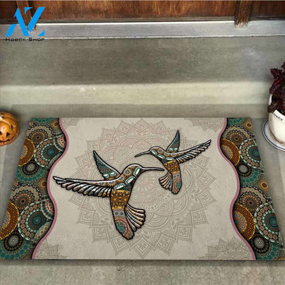 Hummingbird Doormat