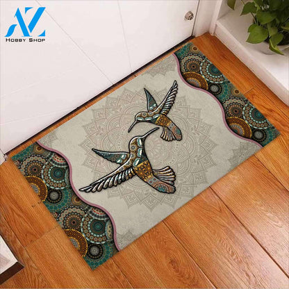 Hummingbird Doormat