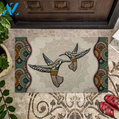 Hummingbird Doormat