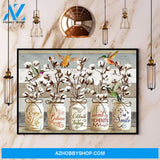 Hummingbird Enjoy Life Believe Sweet Moment Smile Canvas And Poster, Wall Decor Visual Art