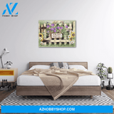 Hummingbird Enjoy The Little Things Wall Art Canvas