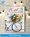 Hummingbird I am a God Premium Wall Art Canvas