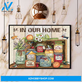 Hummingbird In Our Home Always Be Honest Canvas And Poster, Wall Decor Visual Art