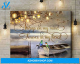 Hummingbird Memorial Wall Art Canvas