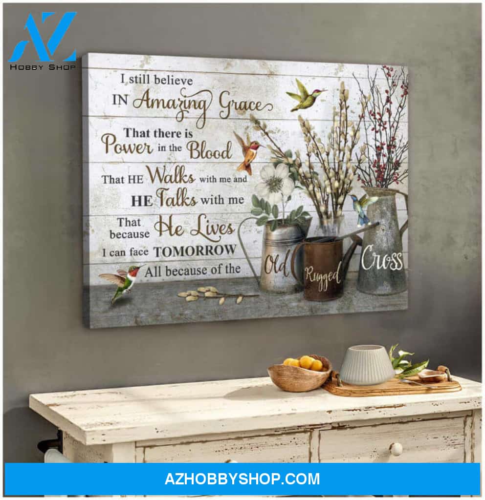 Hummingbird Premium Wall Art Canvas
