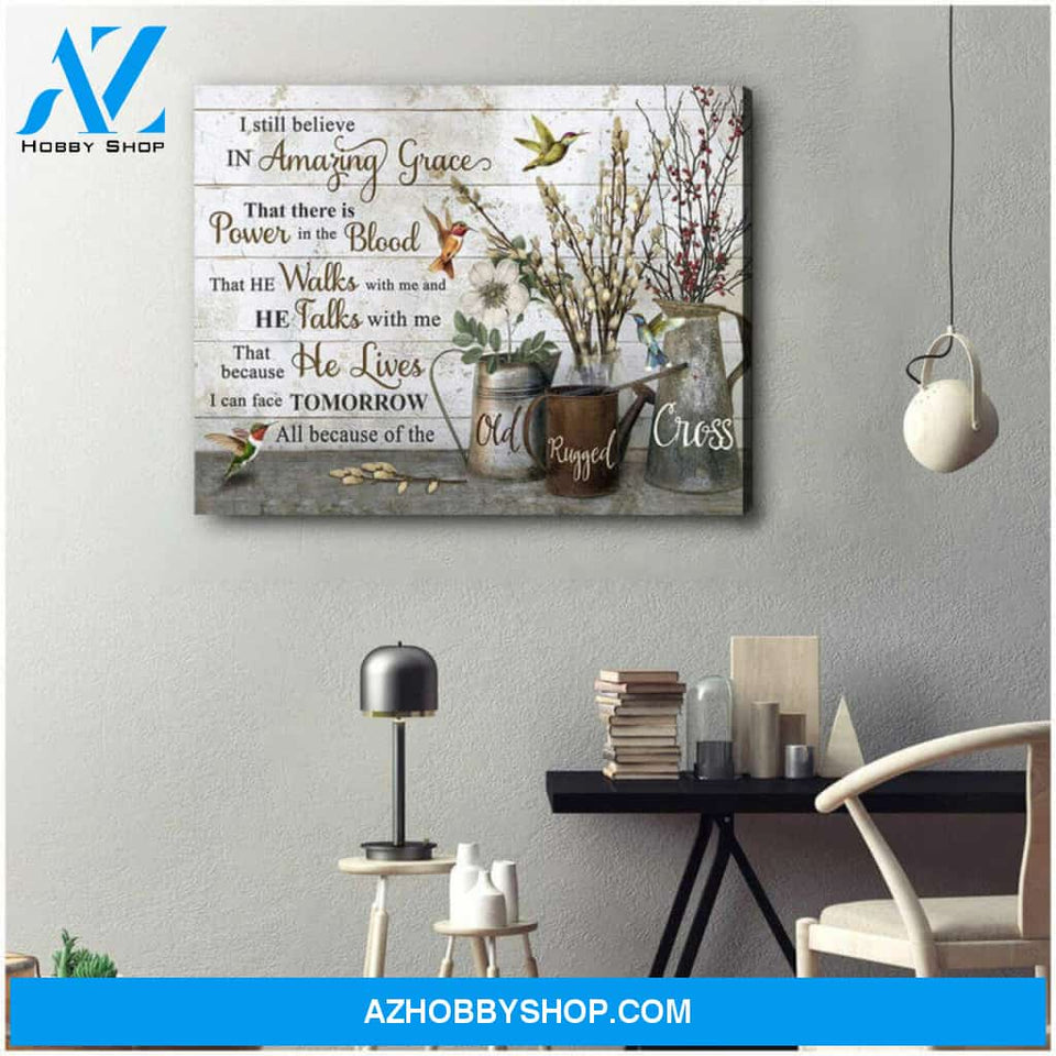 Hummingbird Premium Wall Art Canvas