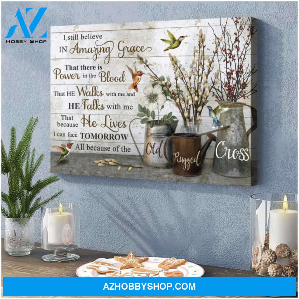 Hummingbird Premium Wall Art Canvas