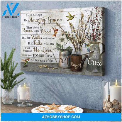 Hummingbird Premium Wall Art Canvas