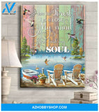 Hummingbird Premium Wall Art Canvas - And Into the Forest I Go Canvas