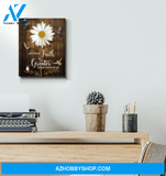 Hummingbird Premium Wall Art Canvas - Let Your Faith Be Bigger Than Your Fear Premium Canvas