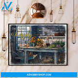 Hummingbird This Is Our Happily Ever After Canvas And Poster, Wall Decor Visual Art