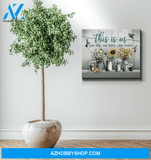 Hummingbird This Is Us Canvas Wall Art