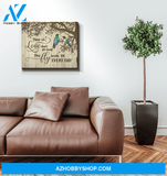 Hummingbird Those We Love Canvas Wall Art