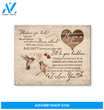 Hummingbird - We Are A Team - Canvas Wall Art