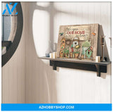 Hummingbird We Open Our Home In Love Canvas Wall Art