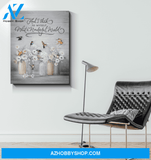 Hummingbird What A Wonderful World Canvas Wall Art