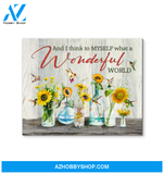 Hummingbird Wonderful Canvas Wall Art