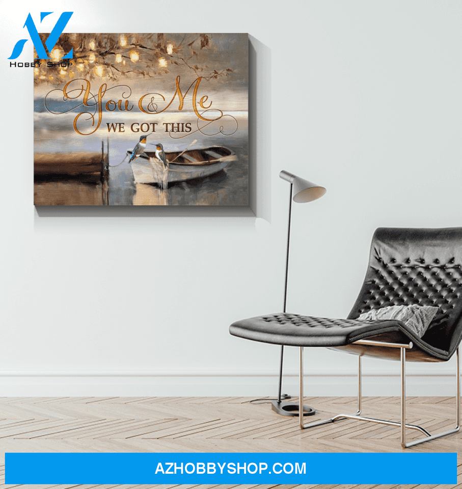 Hummingbird You&Me Canvas Wall Art