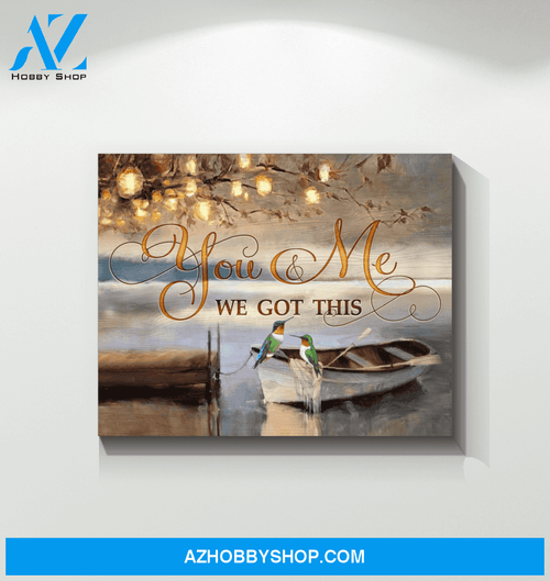 Hummingbird You&Me Canvas Wall Art