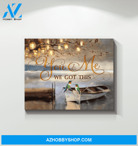 Hummingbird You&Me Canvas Wall Art