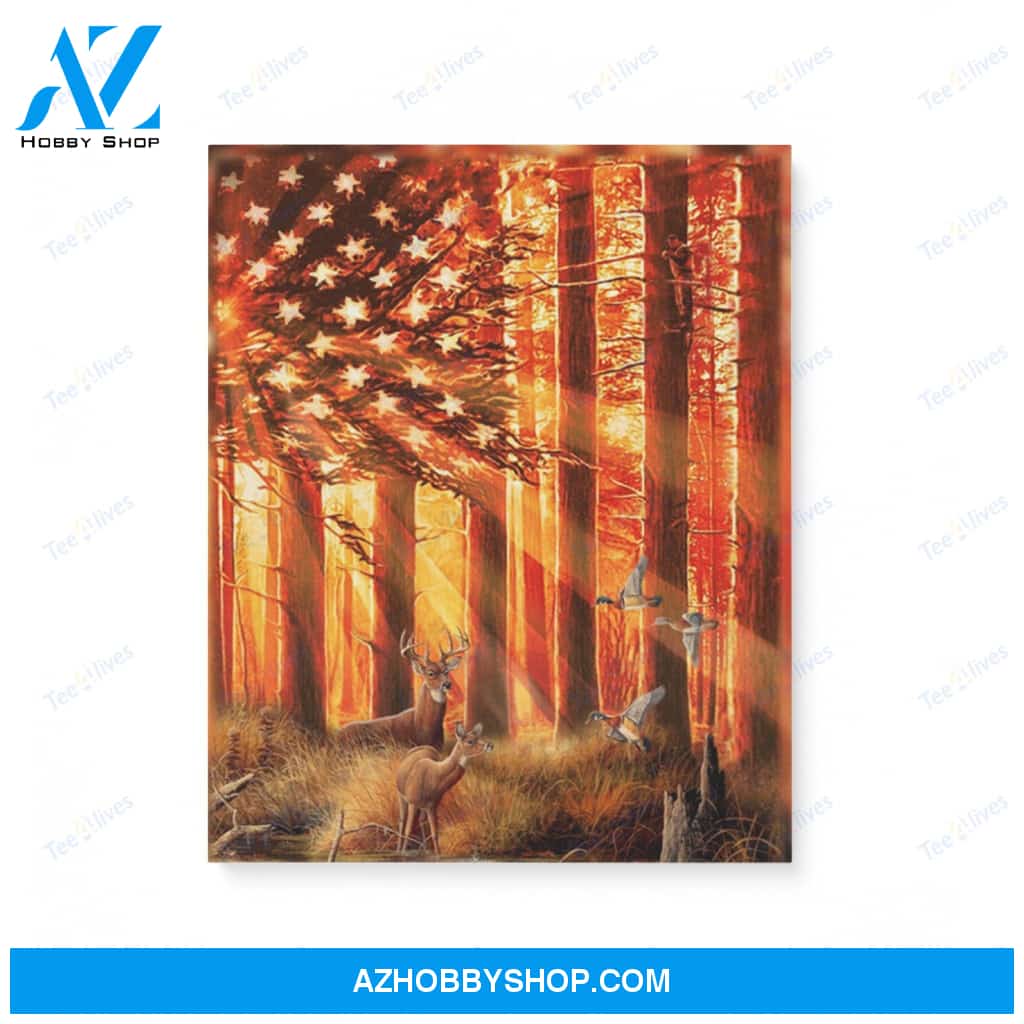 Hunting Canvas Prints Wall Art - Matte Canvas