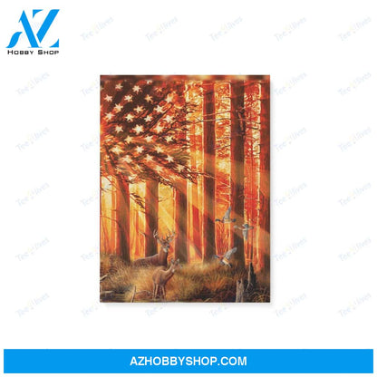 Hunting Canvas Prints Wall Art - Matte Canvas