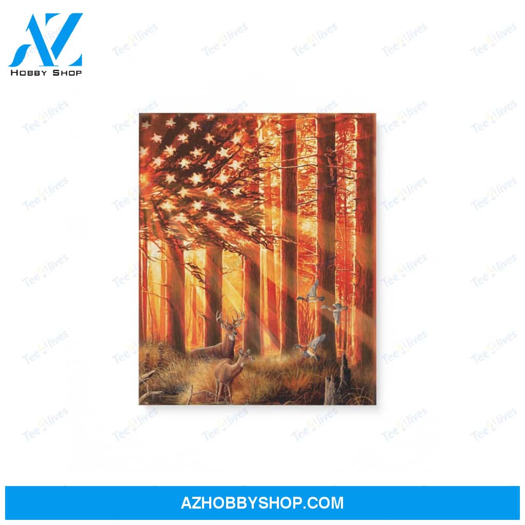 Hunting Canvas Prints Wall Art - Matte Canvas