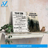 Hunting Gift For Son To My Son From Dad Hunting Lover Canvas