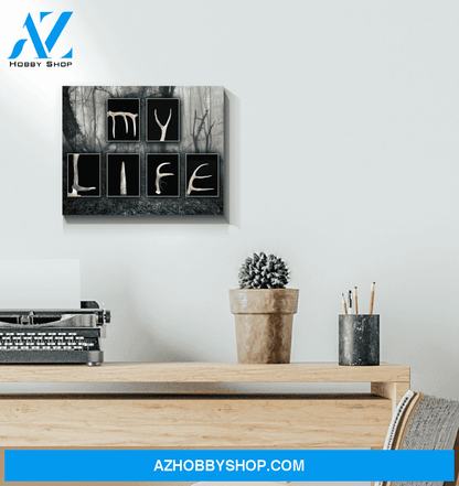 Hunting My Life Special Custom Design Canvas Gift