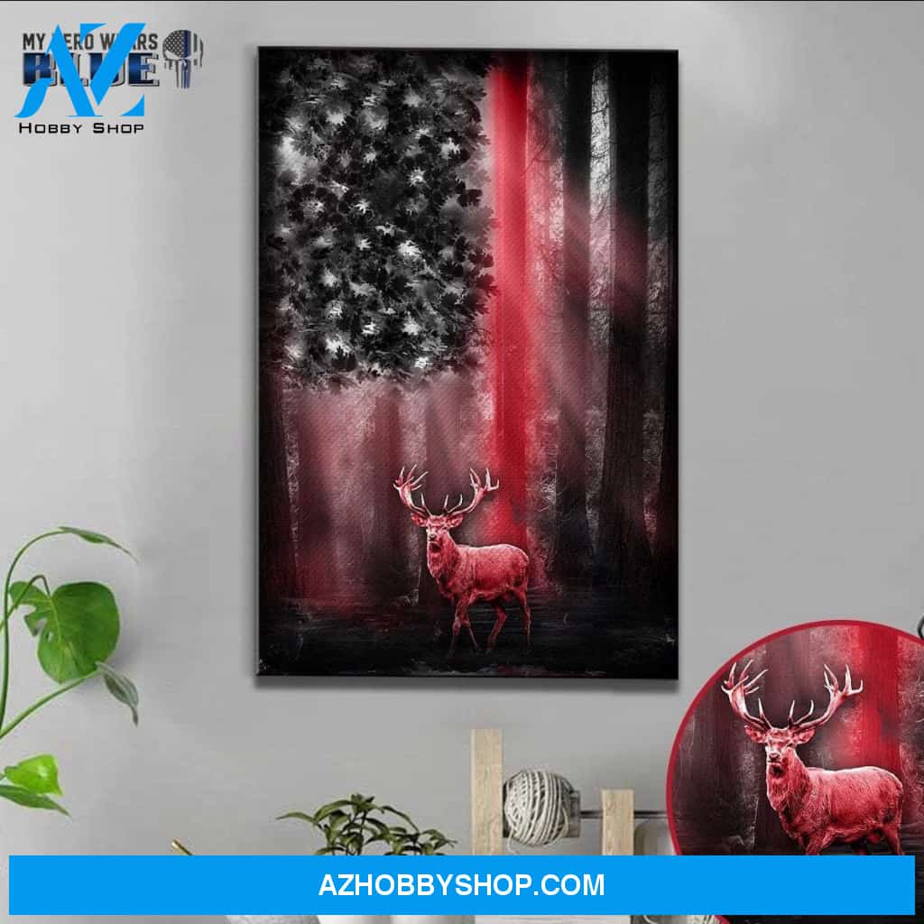 Hunting Thin Red Line Under The Sun Light Full Hd Personalized Customized Canvas Art Wall Art Wall Decor