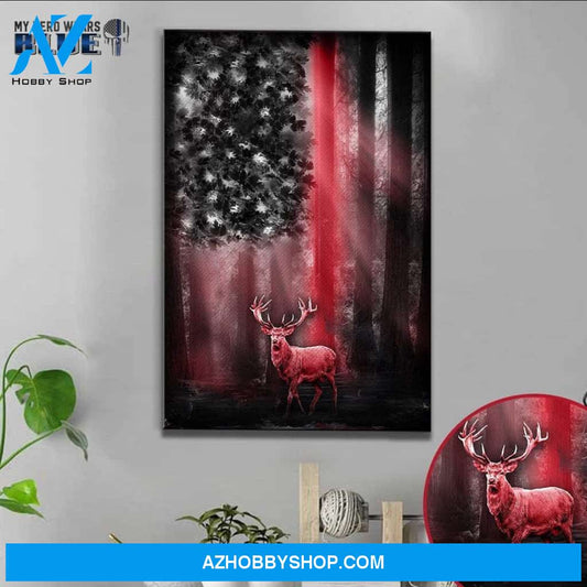 Hunting Thin Red Line Under The Sun Light Full Hd Personalized Customized Canvas Art Wall Art Wall Decor
