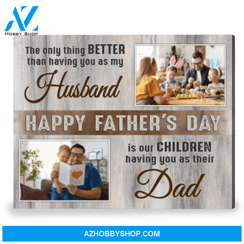 Husband Gift For Father's Day Personalized Photo Gift For Husband