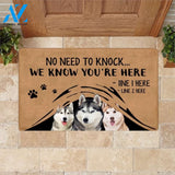 Husky M288 Camping Custom Doormat All Over Printed (6228)