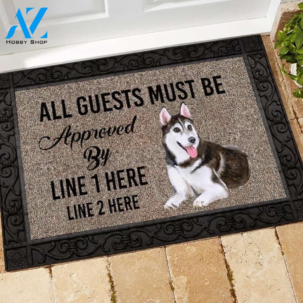 Husky M289 Custom Doormat All Over Printed (6228)