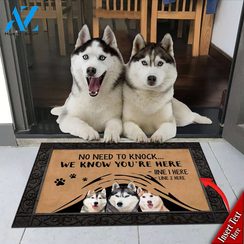 Husky M288 Camping Custom Doormat All Over Printed (6228)